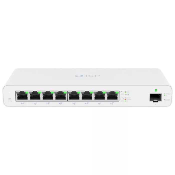 Ubiquiti UISP Router 8 Port Gigabit PoE 110W 1SFP | UISP-R