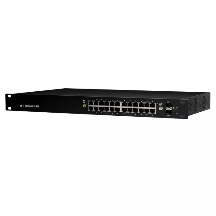 Ubiquiti UISP EdgeSwitch 24 Port PoE 250W 2SFP | ES-24-250W