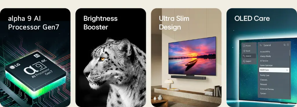 LG 55 inch evo C4 Series OLED webOS Smart TV |OLED55C4