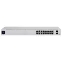 Ubiquiti UniFi Switch 16 Port Gigabit 8PoE 42W 2SFP | USW-16-POE