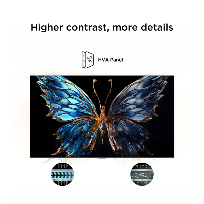 TCL 85 Inch QLED Google LED TV | 85P7K