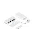 Ubiquiti UniFi Switch Ultra 8 Port Gigabit 1PoE Input 7 PoE Out 202W | USW-Ultra-210W