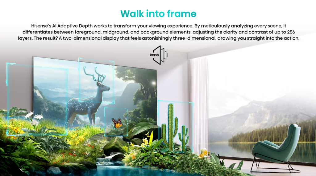 Hisense 75Q6N 75-inch QLED 4K Smart TV | 75Q6N