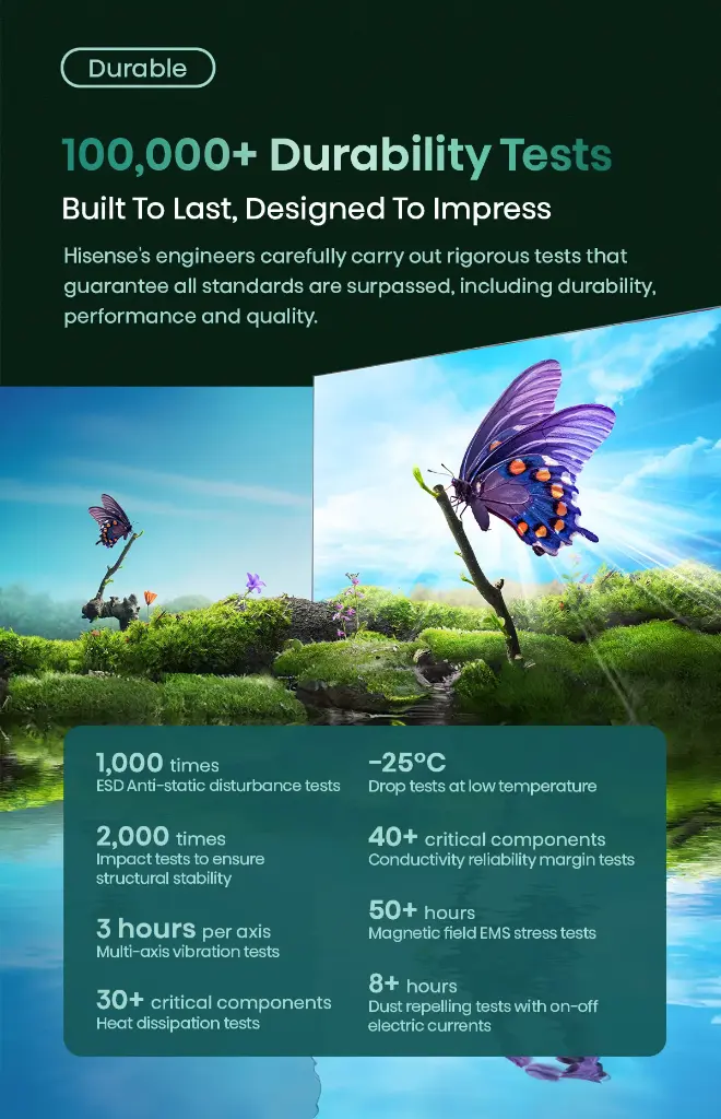 Hisense 75-inch U6N-Pro ULED Smart LED TV | 75U6NPRO