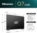 Hisense 65-Inch Q7N Series 4K QLED UHD Smart TV | 65Q7N