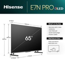Hisense 65-Inch E7N_PRO QLED 144Hz LED TV | 65E7N_PRO