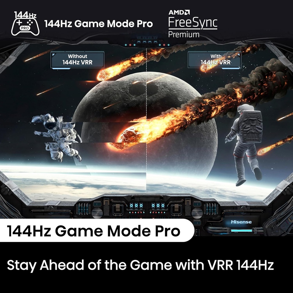 Hisense 65-Inch E7N_PRO QLED 144Hz LED TV | 65E7N_PRO