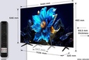 TCL P7K-UK QLED Direct LED 4K HDR Smart Google TV | 65P7K
