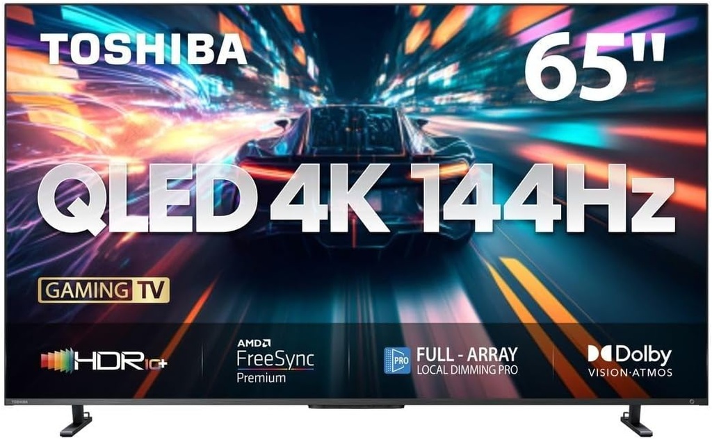 Toshiba 65 inch Z670MN QLED with HDR & Dolby Atmos Gaming Smart TV | 65Z670MN