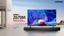 Toshiba 65 inch Z670MN QLED with HDR & Dolby Atmos Gaming Smart TV | 65Z670MN