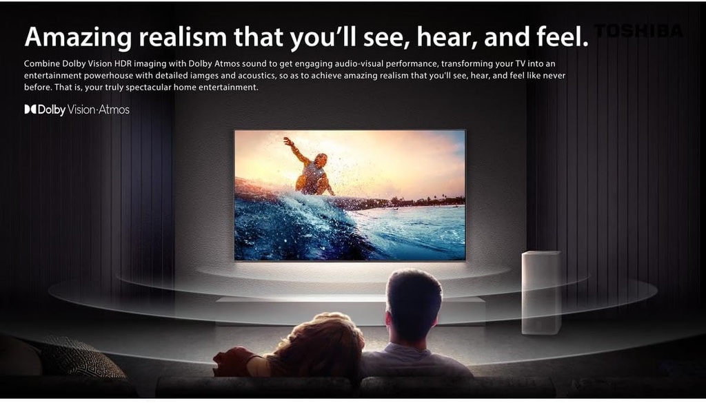 Toshiba 65 inch Z670MN QLED with HDR & Dolby Atmos Gaming Smart TV | 65Z670MN