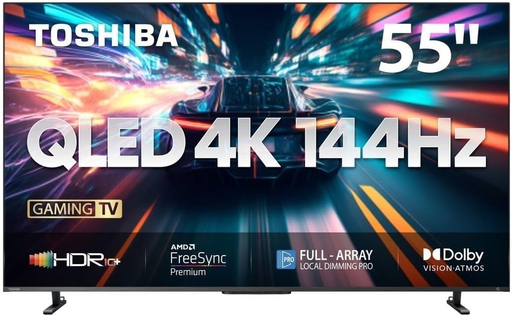 Toshiba 55 inch Z670MN QLED with HDR & Dolby Atmos Gaming Smart TV | 55Z670MN
