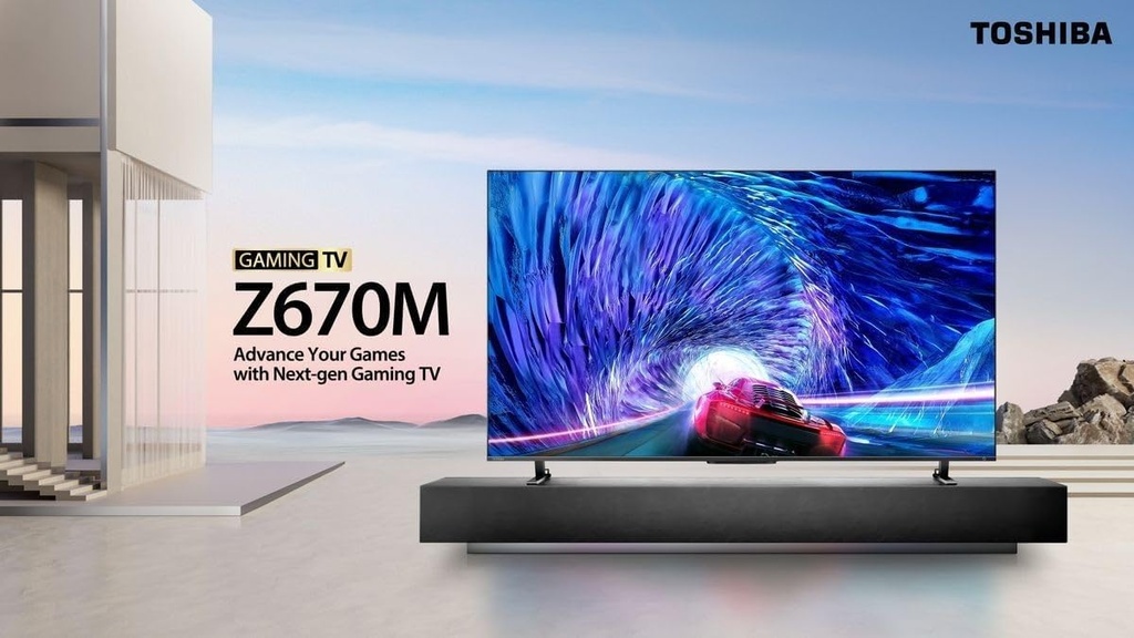 Toshiba 55 inch Z670MN QLED with HDR & Dolby Atmos Gaming Smart TV | 55Z670MN