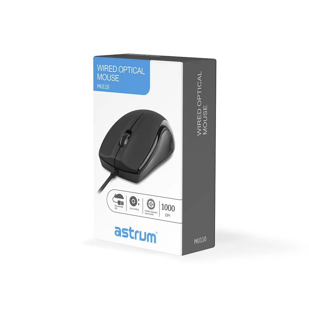 3B USB Wired Large Optical Mouse | MU110