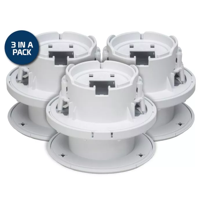 Ubiquiti UniFi Protect G3 & G5 Flex Ceiling Mount 3 Pack | UVC-G3-F-C-3