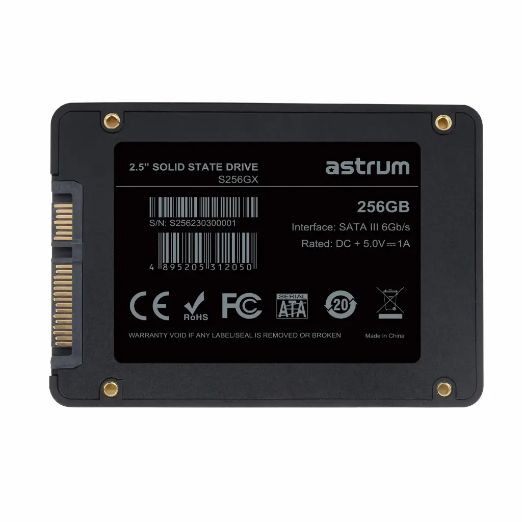 S256GX 256GB 2.5″ SATA3 SSD DRIVE 544/49