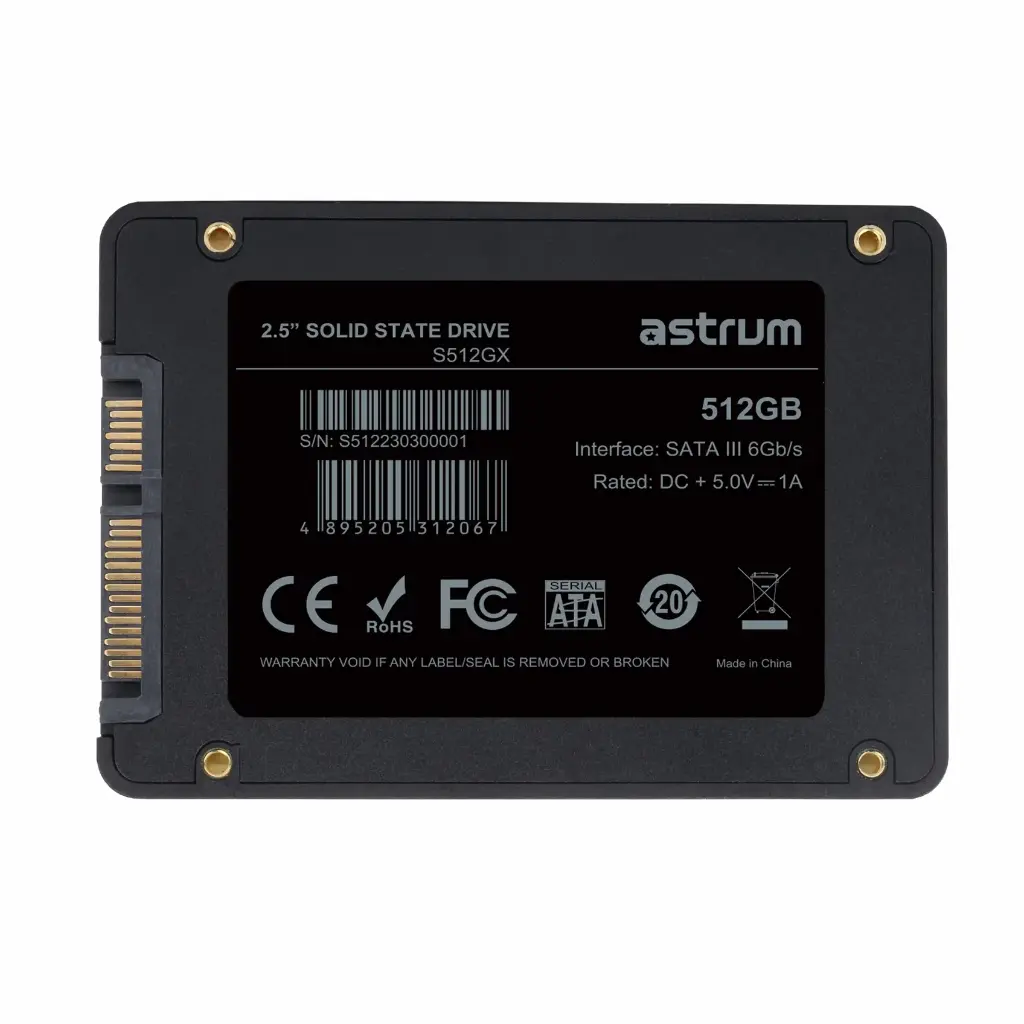 S512GX 512GB 2.5″ SATA3 SSD DRIVE 545/49