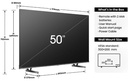 Hisense 65-Inch E7N_PRO QLED 144Hz LED TV | 65E7N_PRO