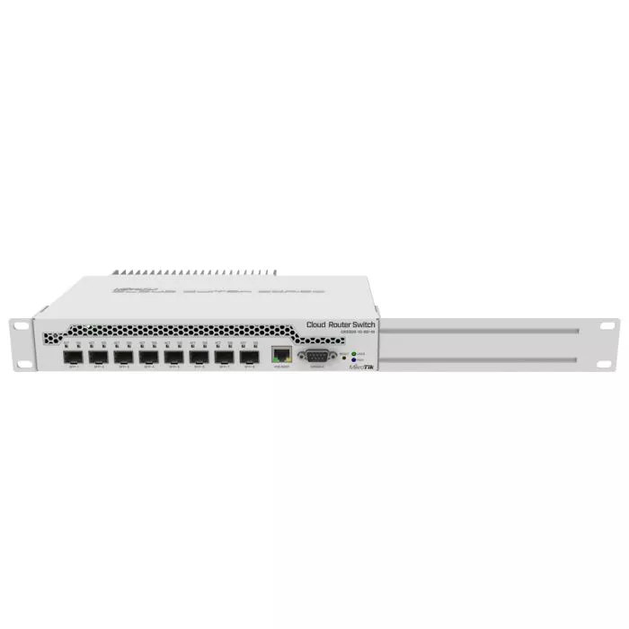 MikroTik Cloud Router Switch 8 Port SFP+ with PoE Input | CRS309-1G-8S+IN