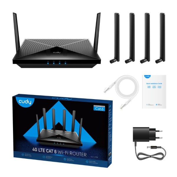 Cudy 4G LTE AC1200 Dual Band Wi-Fi Router