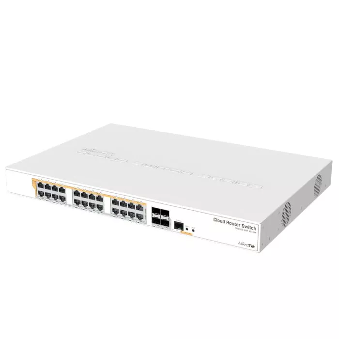 MikroTik Cloud Router Switch 24 Port PoE 450W 4SFP+| CRS328-24P-4S+RM