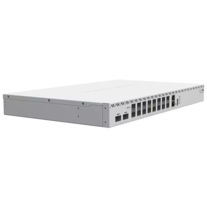 MikroTik Cloud Router Switch 16 Port SFP28 2 QSFP28 | CRS518-16XS-2XQ-RM