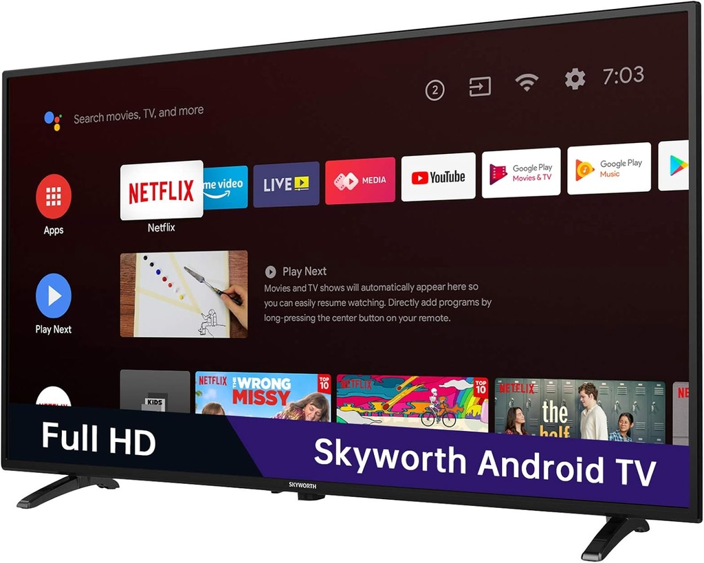 Skyworth 75 inch Q6600G Series QLED Google TV | 75Q6600G