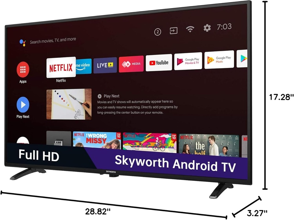 Skyworth 32 inch HD Google Android TV | 32E5400H