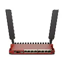 MikroTik 8 Gigabit 1x2.5Gbps SFP Dual Core WiFi 6 Router | L009UiGS-2HaxD-IN