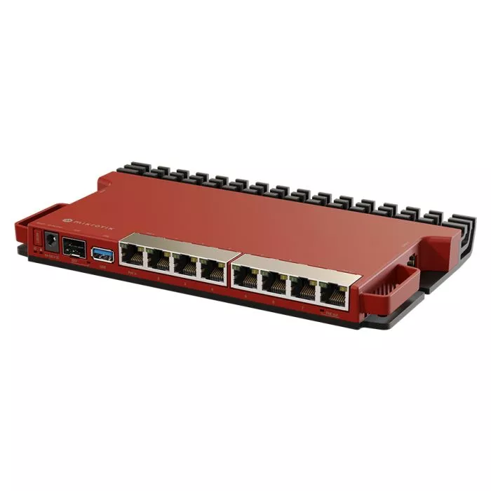 MikroTik 8 Gigabit 1x2.5Gbps SFP Dual Core Router | L009UiGS-RM