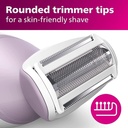 Philips Lady Shaver Series 6000 Cordless shaver with Wet and Dry use | BRL136/00