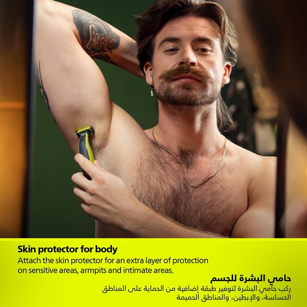 Philips One Blade Face & Body Replacement Pack | QP630/51