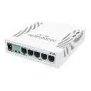 MikroTik SwOS Smart Switch 5 Port Gigabit 1SFP | CSS106-5G-1S