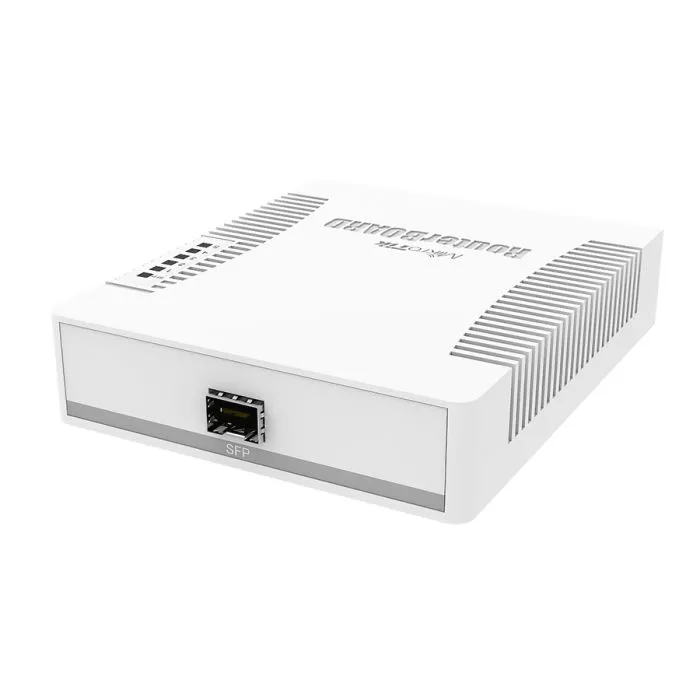 MikroTik SwOS Smart Switch 5 Port Gigabit 1SFP | CSS106-5G-1S