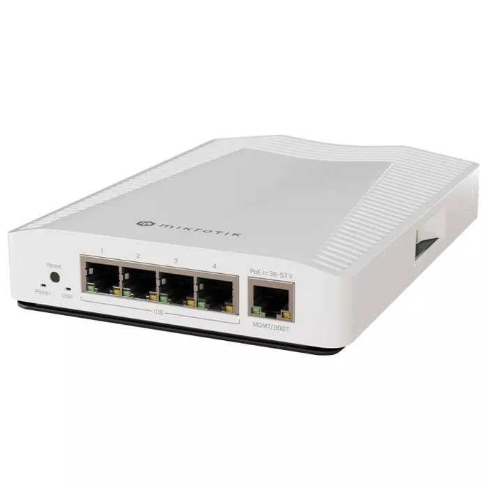 MikroTik Cloud Router Switch 4 Port 10Gbps with PoE Input | CRS304-4XG-IN