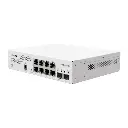 MikroTik SwOS Smart Switch 8 Port Gigabit 2SFP+ PoE Input | CSS610-8G-2S+IN