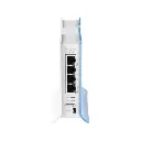 MikroTik hAP Lite Tower 4 Port Ethernet 300Mbps WiFi 4 Router | RB941-2nD-TC