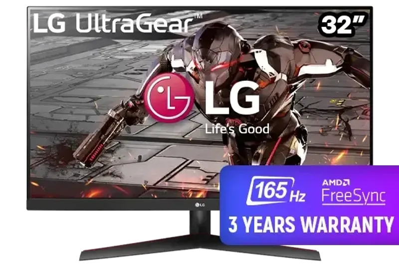 LG LGE32GN600 LG 31.5'' LG UltraGear™ QHD Gaming Monitor with 165Hz, 1ms MBR