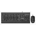 KC130 WIRED KEYBOARD MOUSE KIT USB