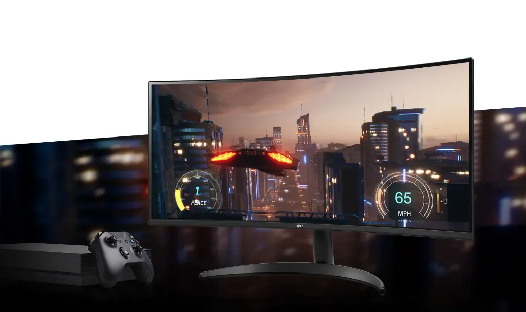 LG UltraWide 34 Inch 34WR50QK-B Curved Monitor | 34WR50QK-B