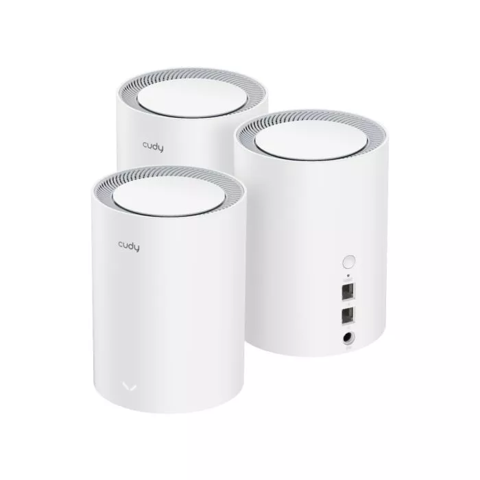 Cudy Dual Band WiFi 6 1800Mbps Gigabit Mesh 3 Pack | M1800 (3-Pack)