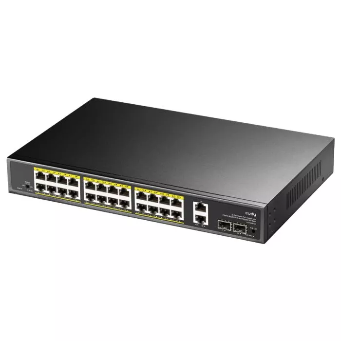 Cudy 24 Port Gigabit PoE 280W 2 Gigabit 2SFP Switch | GS1026PS2