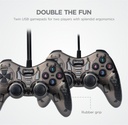 GP230 Vibration USB Twin Wired Gamepads for PC