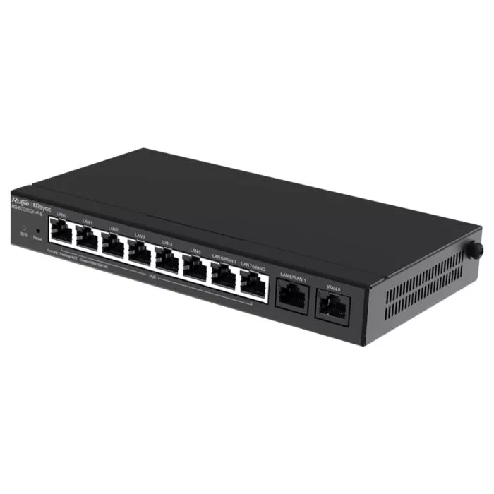 Reyee 10 Port Gigabit 4 WAN 8 PoE 110W Cloud Router | RG-EG310GH-P-E