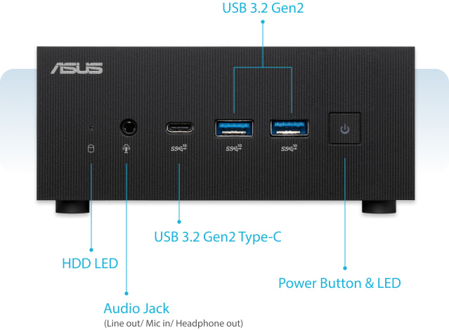 Asus PN64 Mini Barebone PC | PN64-BB5013MD