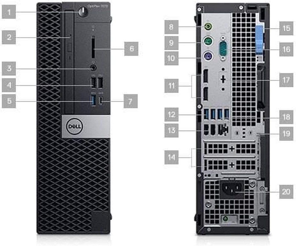 DELL OptiPlex GX7070 8th Gen Intel Core i5 Desktop PC | GX7070USFF