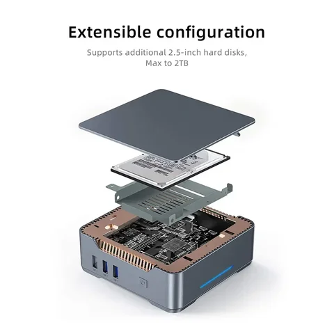 Decibell GK3 Intel Alder Lake Mini PC | DECIBELL-GK3