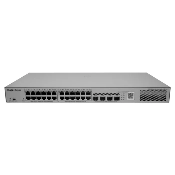 Reyee 24 Port Gigabit PoE 370W 4SFP Layer 2+ Smart Managed Switch | RG-NBS3100-24GT4SFP-P-V2