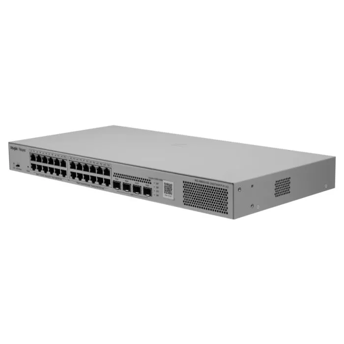 Reyee 24 Port Gigabit PoE 370W 4SFP Layer 2+ Smart Managed Switch | RG-NBS3100-24GT4SFP-P-V2