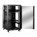 Linkbasic 22U 600 Deep Cabinet 2 Fans & 2 Shelves